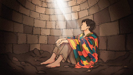 Starozavezni Jožef v vodnjaku (photo: DiŽ)