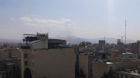 Pogled na središče Teherana v Iranu (photo: STA)
