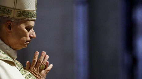 Papež v molitvi (photo: Vatican Media)