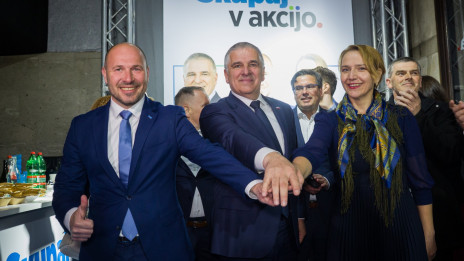 Skupna lista NSi, SLS in Fokus  (photo: STA)