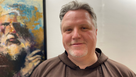 Br. Matej Nastran: Naša grešna narava išče razlage, da nam ni treba zares zagrabiti za evangelij. (photo: Urša Sešek)