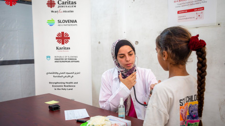 Medicinska pomoč v Gazi (photo: Karitas Jeruzalem)