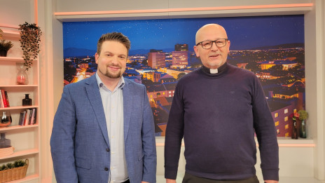 Peter Merše in dr. Jože Plut (photo: Planet TV)