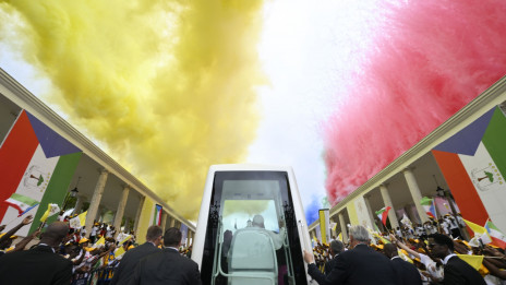 Obisk papeža Leona v Ekvatorialni Gvineji (photo: Vatican Media)