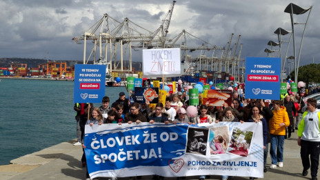 Pohod za življenje 2025 v Kopru (photo: Marjana Debevec)