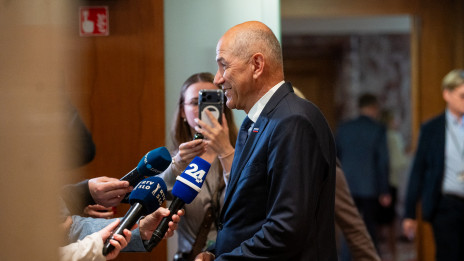 Predsednik SDS Janez Janša (photo: Rok Mihevc)