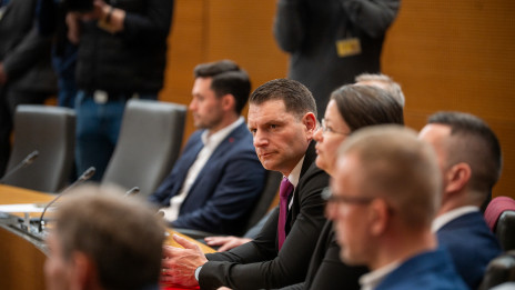Predsednik stranke Resni.ca Zoran Stevanović (photo: Rok Mihevc)