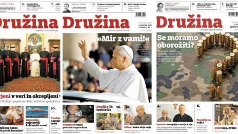 Naslovnice Družine (photo: www.druzina.si)