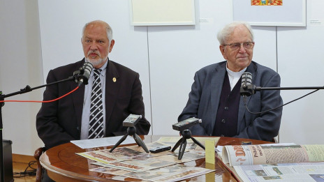 Andrej Šter in Janez Gril (photo: Jože Potrpin)