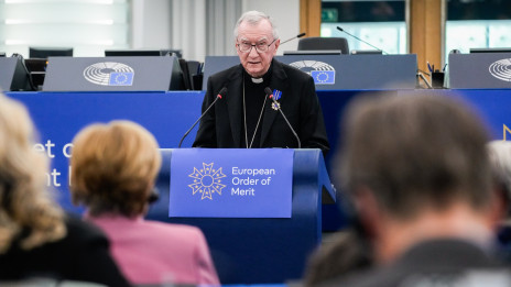 Kardinal Pietro Parolin (photo: Daina LE LARDIC/multimedia.europarl.europa.eu)