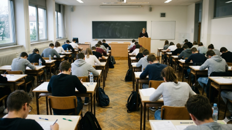 Maturitetni preizkus (photo: Gemini AI)