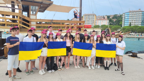 Letovanje ukrajinskih otrok (photo: Slovenska karitas)