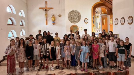 Skupinska fotografija udeležencev oratorija (photo: Ivan Skalivskyi)