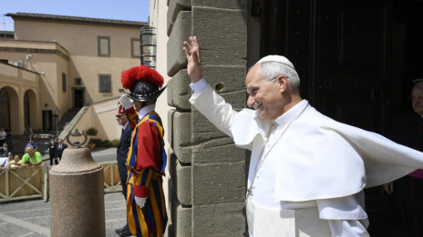 Papež v Castel Gandolfu (photo: Vatican Media)
