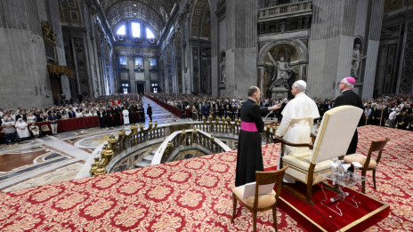 Papež Leon XIV. (photo: Mario Tomassetti/Vatican Media)