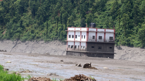 Poplave v Nepalu in Tibetu (photo: Xinhua/STA)