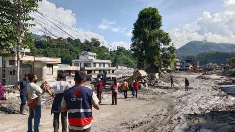 Posledice poplav (photo: Karitas Nepal/FB)
