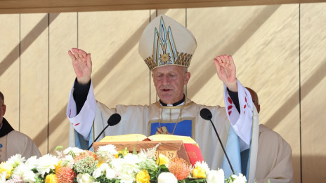 Škof Anton Jamnik (photo: marija.si)