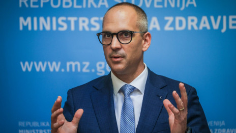 Zdravstveni minister dr. Tadej Ostrc (photo: Daniel Novakovič/STA)