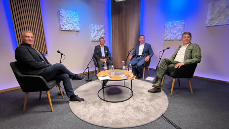 Zvone Černač (SDS), Aleksander Reberšek (NSi, SLS, Fokus), Borut Sajovic (Gibanje Svoboda) (photo: ARO)