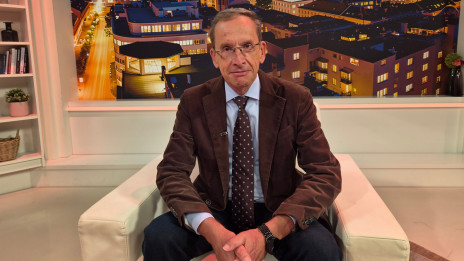Gost oddaje profesor in publicist dr. Žiga Turk (photo: Planet TV)