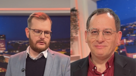 Martin Nahtigal in Andrej Marko Poznič (photo: Nika Mandelj)