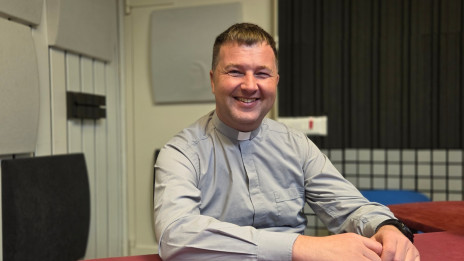 Spiritual v Bogoslovnem semenišču v Ljubljani Gregor Celestina (photo: Rok Mihevc)