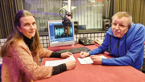 Veronika Vizjak in Tone Planinšek (photo: ARO)