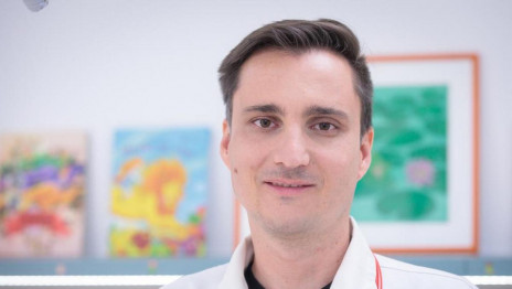 Dr. Denis Baš, dr. med. spec. pediatrije, aktualni Moj pediater (photo: Aleš Beno / Finance)