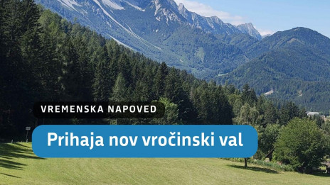 Vročinski val se bo stopnjeval, najhujše bo v prvih dneh avgusta. (photo: ARSO)