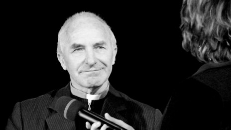 Duhovnik Franc Prelc na razglasitvi Osebnost Primorske 2008. (photo: STA / Kaja Kraljevič)