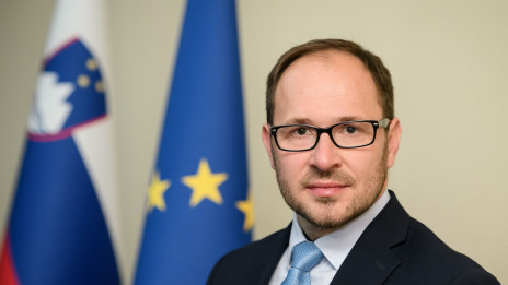Minister za infrastrukturo Jernej Vrtovec je bil eden od sogovornikov četrtih Pogovorov za boljšo Slovenijo (photo: Nebojsa Tejic/STA)