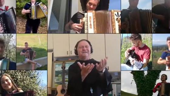 Utrinek iz videoposnetka pesmi Kje so tiste stezice (photo: Posnetek zaslona)