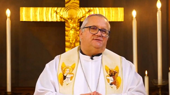 Škof Peter Štumpf (photo: Posnetek zaslona)