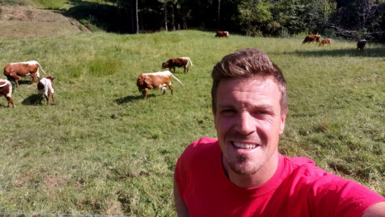 Žiga Kršinar s cikami (photo: Osebni arhiv)