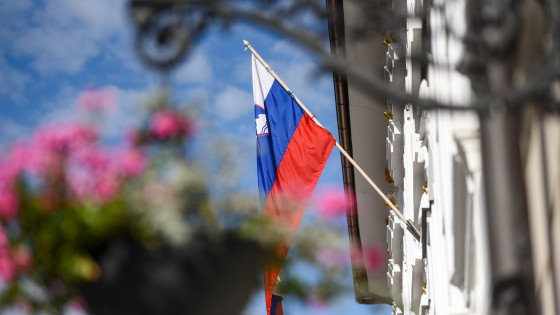 Slovenska zastava (photo: Rok Mihevc)