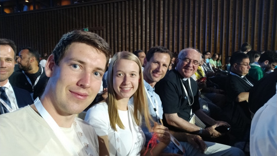 Slovenski udeleženci na sinočnjem festivalu (photo: Ana Murko)