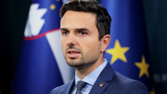 Predsednik Nove Slovenije Matej Tonin (photo: Daniel Novakovič / STA)