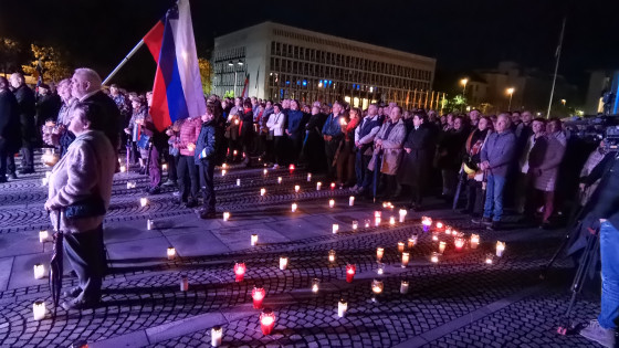 Dan spomina na žrtve komunističnega nasilja: Utrinek iz slovesnosti 16.05.2023 (photo: ARO)