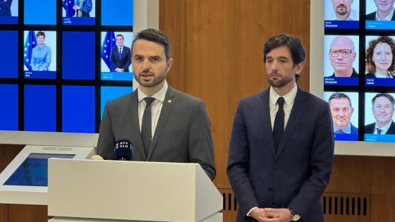 Evropska poslanca Matej Tonin in Adrian Vazquez Lazara (photo: X)