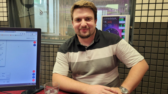 Novinar Peter Merše (photo: Tanka Dominko)
