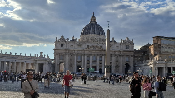 Bazilika sv. Petra v Vatikanu (photo: Marjana Debevec)