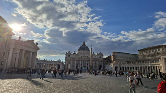 Trg sv. Petra v Vatikanu (photo: Marjana Debevec)
