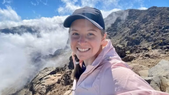 Jane Allen v hribih (photo: fotografijo je medijem delila njena družina)