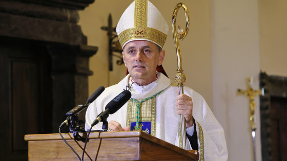 Škof Andrej Saje (photo: Radio Vatikan)