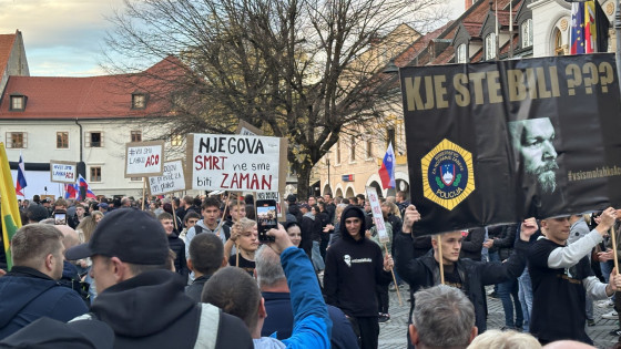Shod v Novem mestu. (photo: Aleš Kocjan/STA)