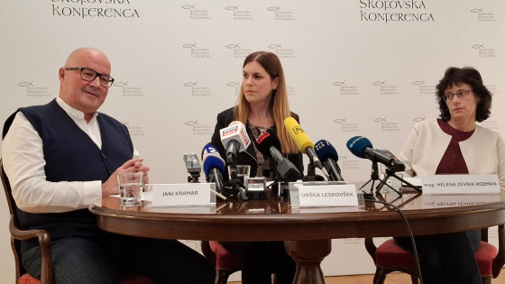 Udeleleženci tiskovne konference (photo: Marjana Debevec)