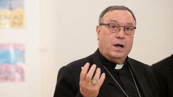 Nadškof Alojzij Cvikl (photo: Katja Kodba / STA)