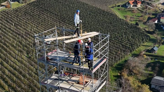 Pogled na zvonik v župniji Slovenska Bistrica (photo: Samo Mikulič)