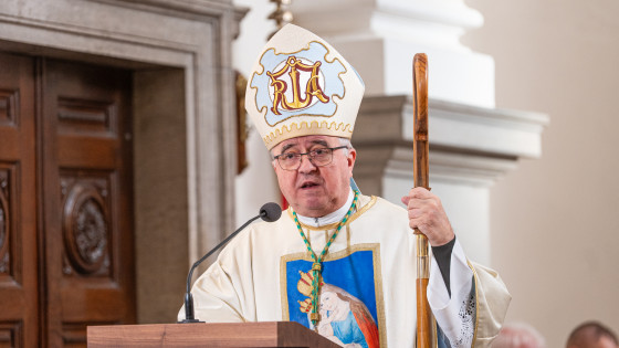 Pridiga škofa Franca Šuštarja (photo: Rok Mihevc)